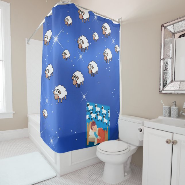 Shower curtain Sheep (In Situ)