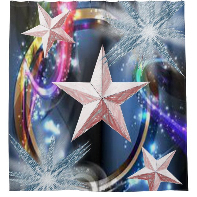 Shower Curtain Star (Front)
