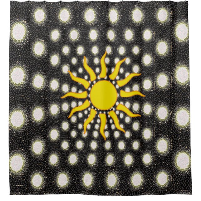 Shower Curtain Sun (Front)