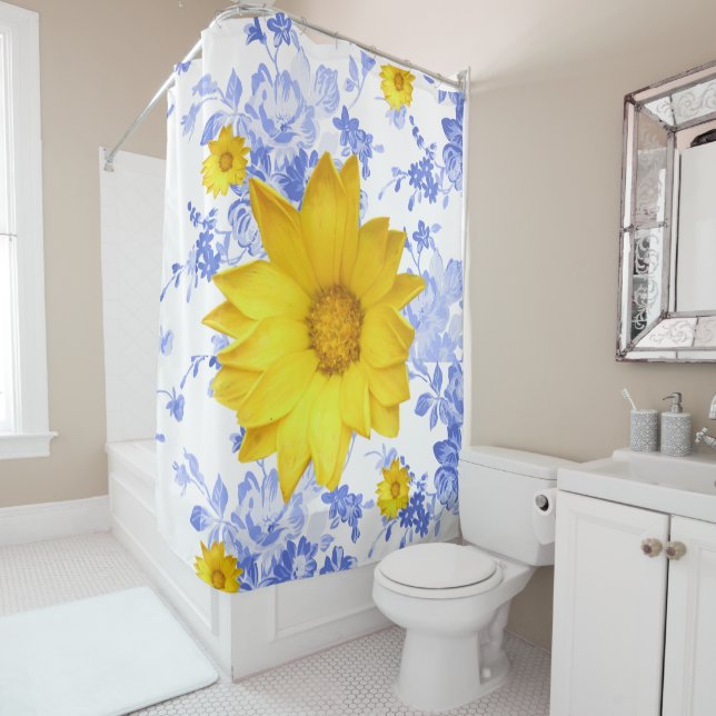 Shower Curtain Sunflower (In Situ)