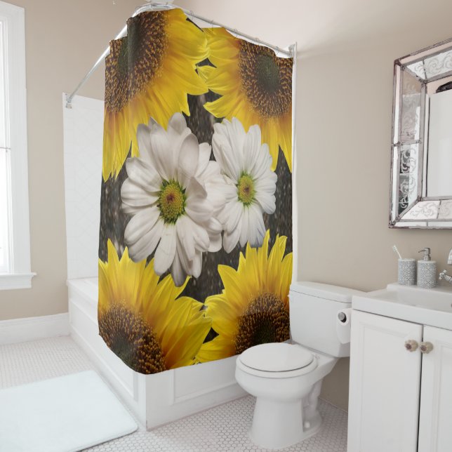 Shower Curtain Sunflower (In Situ)