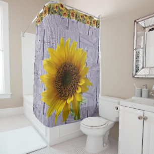 Shower Curtain Sunflower