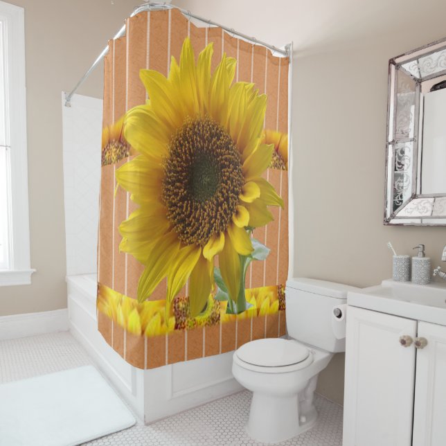 Shower Curtain Sunflower (In Situ)