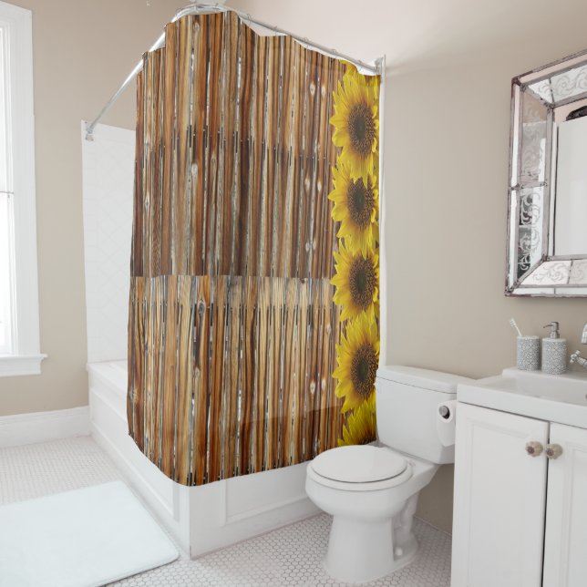 Shower Curtain Sunflower (In Situ)