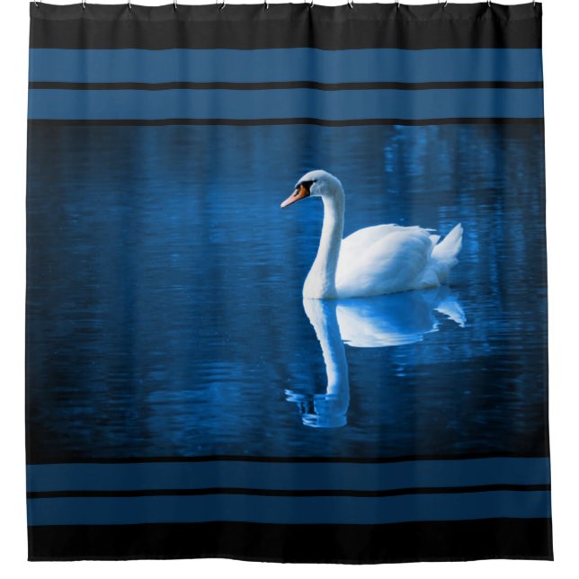 Shower Curtain/Swan Shower Curtain (Front)