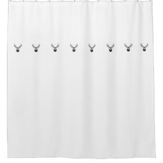 Shower curtain with deer / shower curtain