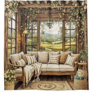 Shower Curtain-With That Vacation Feel Curtain