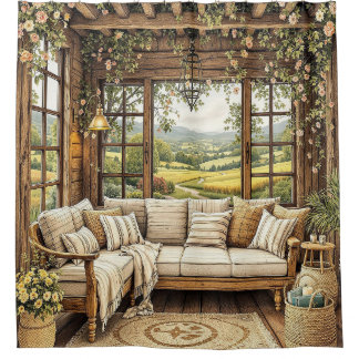 Shower Curtain-With That Vacation Feel Curtain