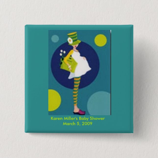 Shower Favour Button (Front)