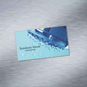 Shower head  	Magnetic business card