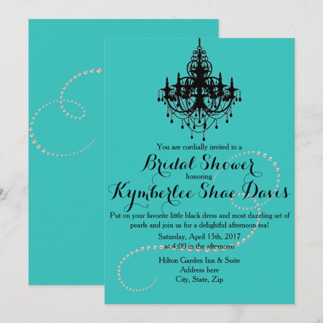 Shower Invitation (Front/Back)