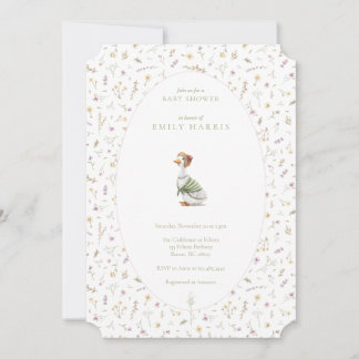 Shower invitation - storybook pink