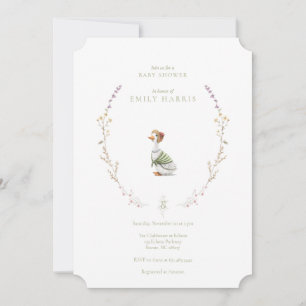 Shower invitation - storybook pink
