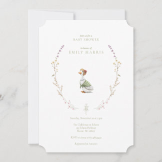 Shower invitation - storybook pink