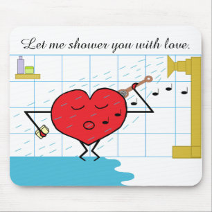 Shower Love Flows: Mouse Mat