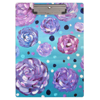 Shower Me With Flowers Clipboard