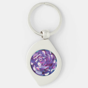 Shower Me With Flowers Key Ring