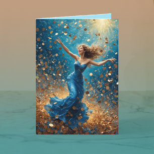 Shower of Luck Card