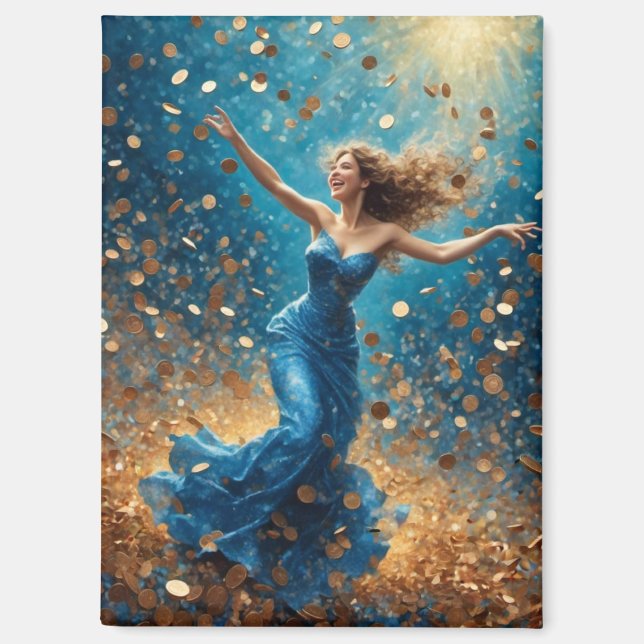 Shower of Luck  Magnet (Front)