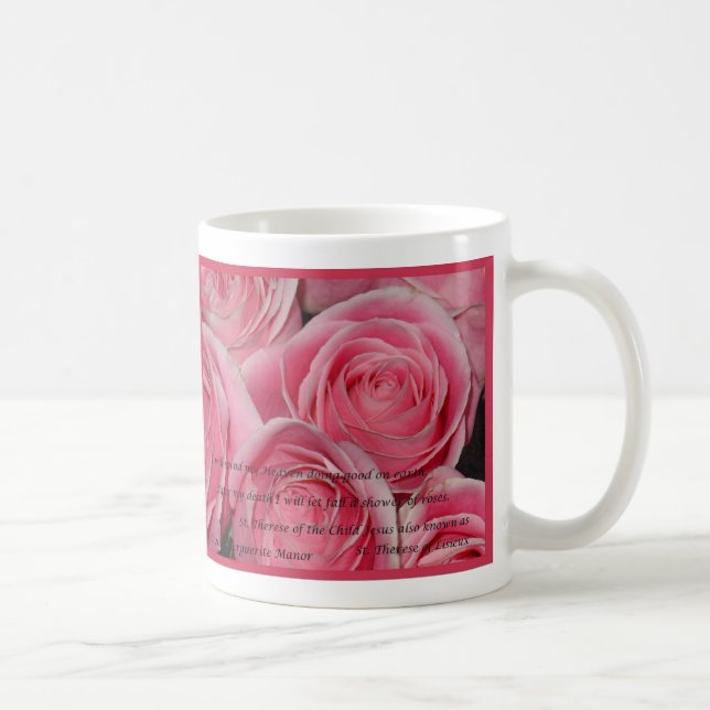 Shower of Roses, St.Therese, mug (Right)