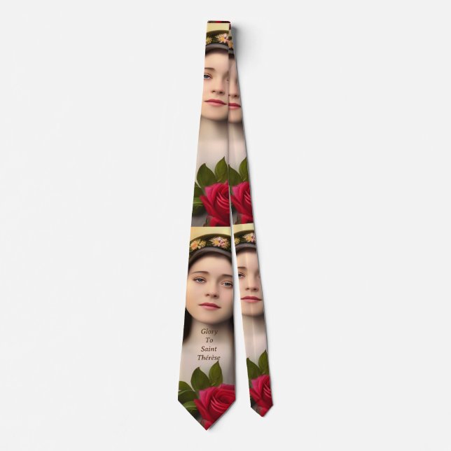 Shower of Roses  Tie (Front)