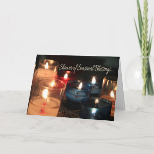 Shower of Seasonal Blessings.... Holiday Card