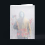 Shower Surprise Card<br><div class="desc">The Axeman Cometh!! Happy Birthday from the murderer in your bathroom!!</div>