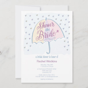 Shower the Bride Wedding Shower Invitation