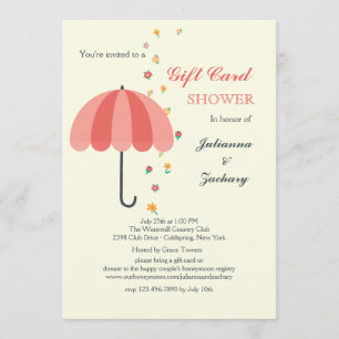 Shower Umbrella Invitation