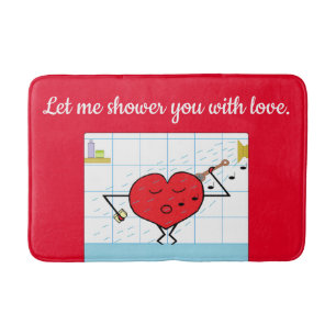 Shower You with Love:   Bath Mat