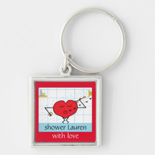 Shower You with Love Key Ring