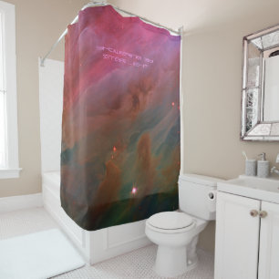 Showering in Star Light for that Fresh Feeling Shower Curtain