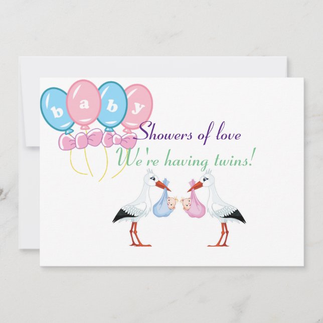 Showers of love for Twins (Front)