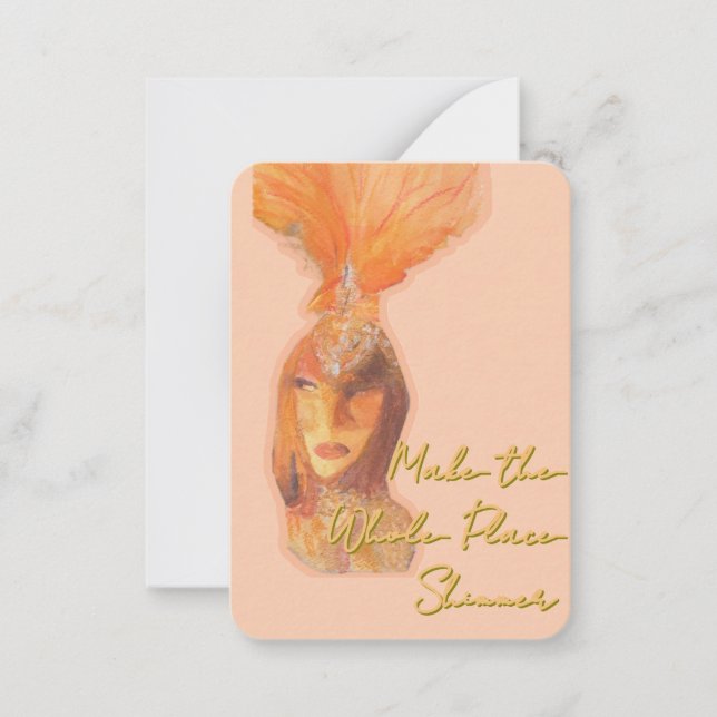 Showgirl Era notecards (Front)