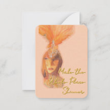 Showgirl Era notecards
