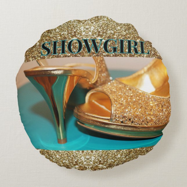 SHOWGIRL ROUND CUSHION (Back)