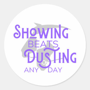 Showing Beats Dusting Sticker