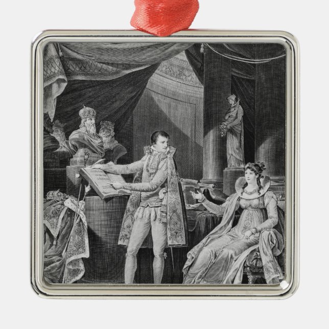 Showing  the articles from the Code Civil Metal Tree Decoration (Front)