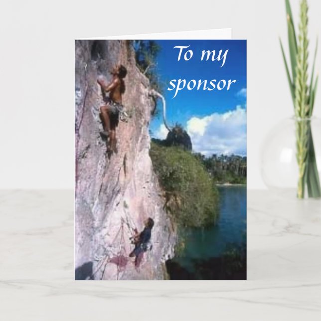 showing the way thank you card (Front)