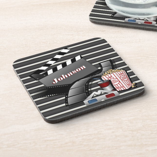 Showtime Movie Pictures Coaster (Left Side)