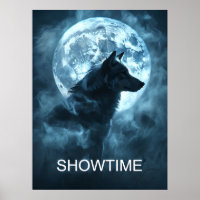 Showtime Werewolf Poster, Full Moon Transformation