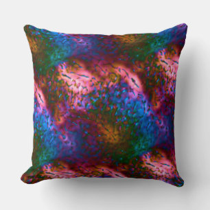 Showy blue chromed scales on salmon cushion