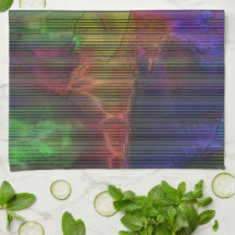 Showy coloured spots under deformed stripes lines 