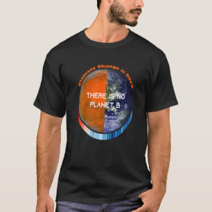 ShowYourStripes u2013 THERE IS NO PLANET B Climate T-Shirt