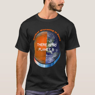 ShowYourStripes u2013 THERE IS NO PLANET B Global  T-Shirt