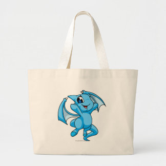 Shoyru Blue Large Tote Bag