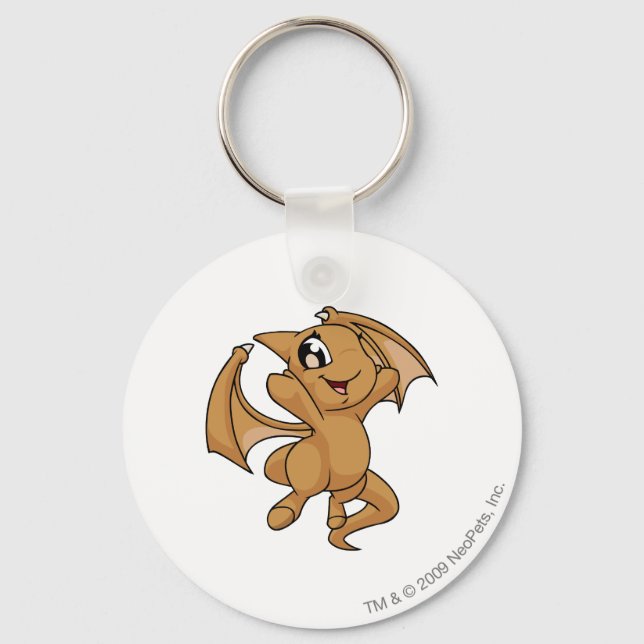 Shoyru Brown Key Ring (Front)