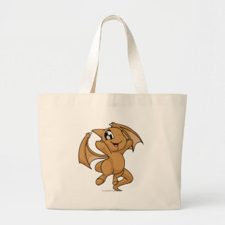 Shoyru Brown Large Tote Bag