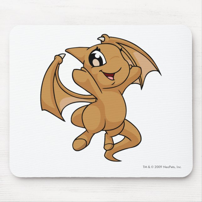 Shoyru Brown Mouse Mat (Front)