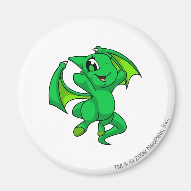 Shoyru Green Magnet (Front)